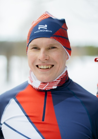 Спортивный бафф Nordski Heat blue-red