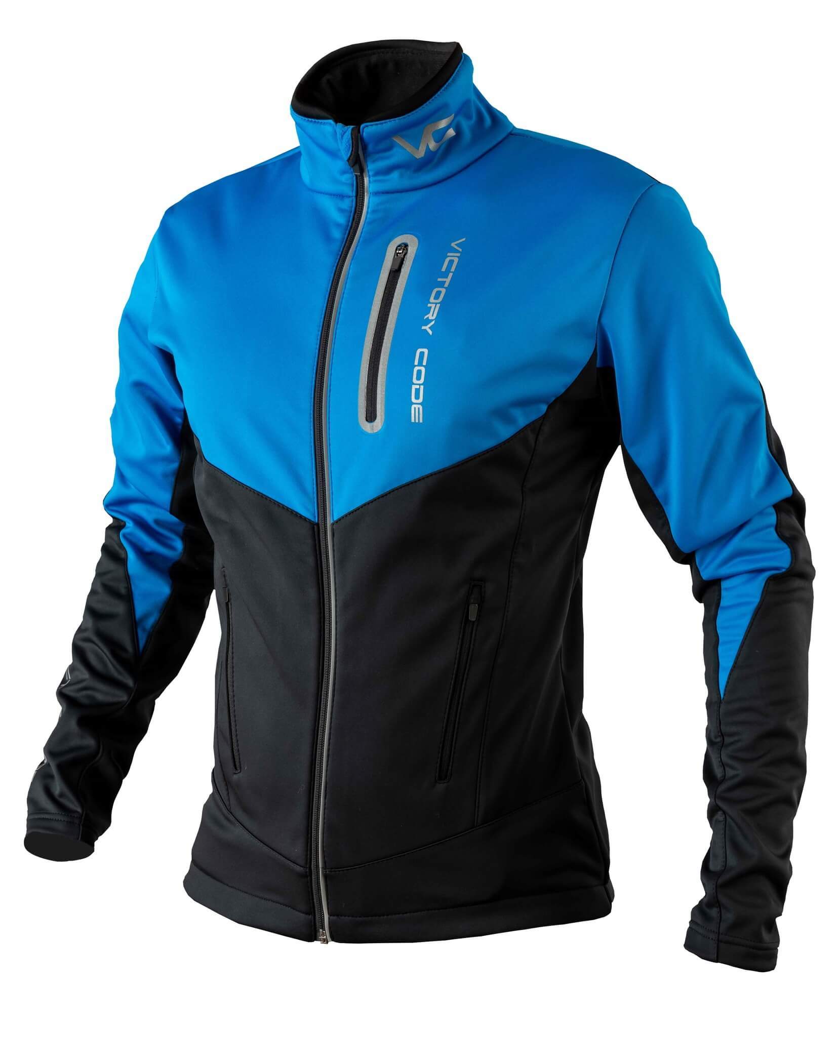 Victory Code Go Fast разминочный лыжный костюм с лямками blue-blue - 2