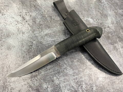 Нож Хаски, 95х18 кожа