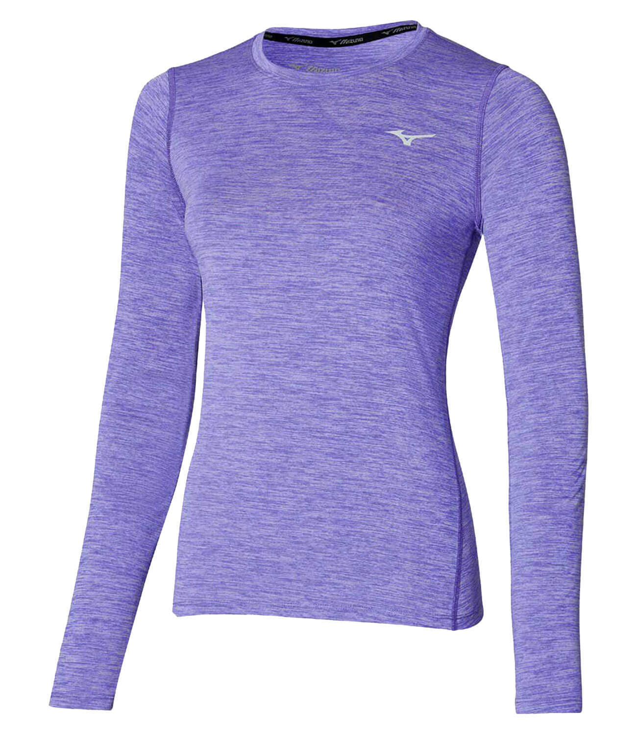 Mizuno Impulse Core Ls Tee футболка с длинным рукавом женская синяя