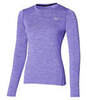 Mizuno Impulse Core Ls Tee футболка с длинным рукавом женская синяя - 1