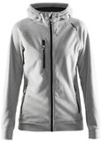 Тёплая флисовая Куртка / Толстовка Craft Fleece Grey женская