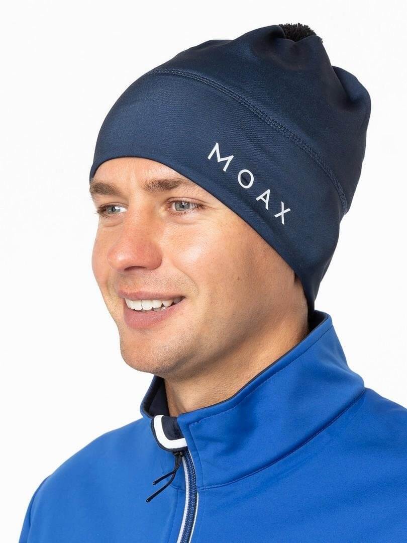 Лыжная шапка Moax Tauri Stretch темно-синяя