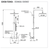 Remer Elegance EQ32X7MMM20CFP Душевая система термостатическая, цвет: черный брашированный хром