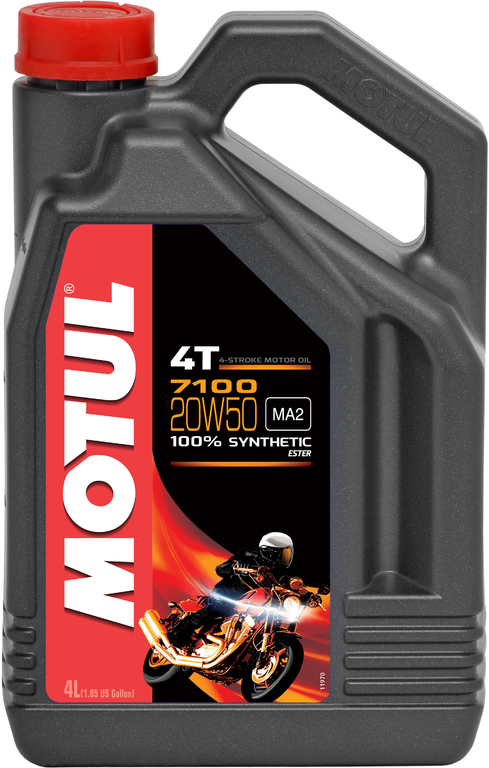 Синтетическое моторное масло Motul 7100 4T 20W50, 4 л