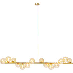 Светильник подвесной Scala Balls Brass 150 см