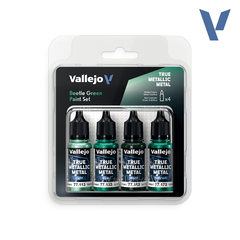 Vallejo True Metallic Metal - набор Beetle Green