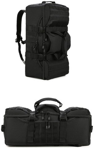 Картинка рюкзак-сумка Skully 1011 black - 6