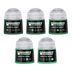 Набор красок Hierotek Green — Warhammer Tone Pro, 5 × 12 мл (ПРЕДЗАКАЗ)