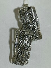 Луксор ( серьги из серебра)