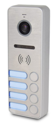 Вызывная панель  iPanel 2 (Metal) 4 аб.