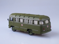 PAZ-672M sanitary Soviet Bus (SOVA) 1:43