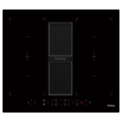 Индукционная варочная панель с интегрированной вытяжкой Korting HIBH 68980 NB