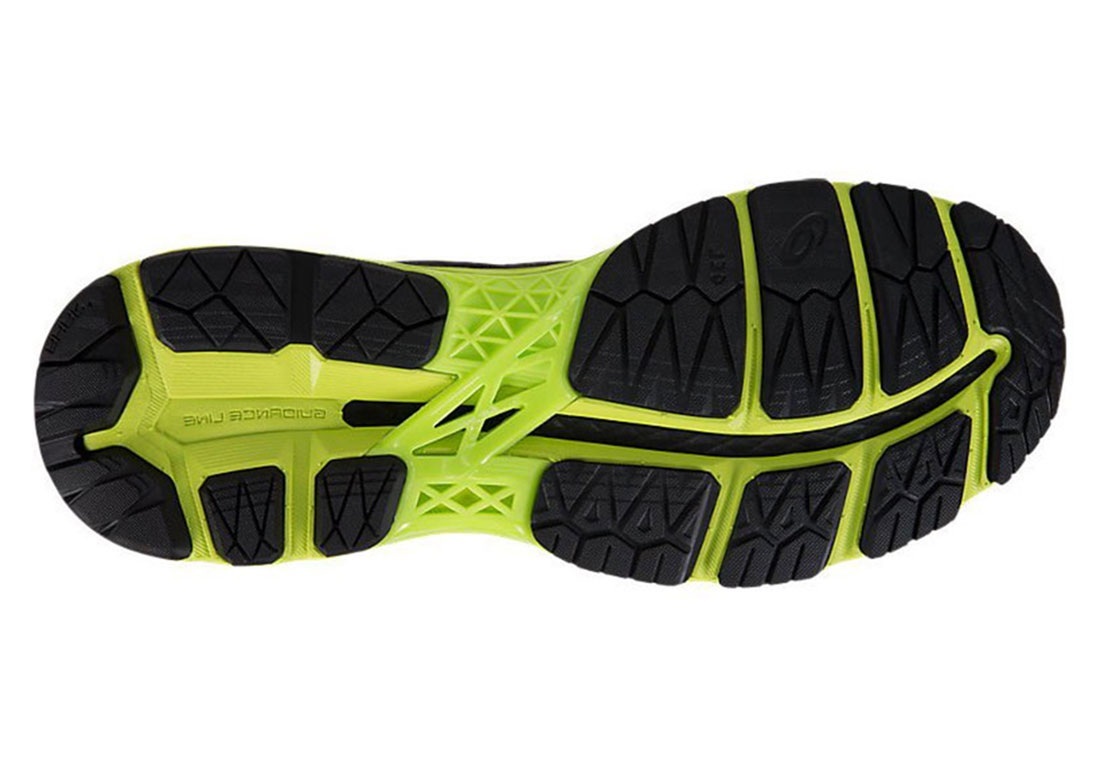 ASICS GEL-KAYANO 24 мужские кроссовки для бега черные - 2
