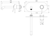 Remer X15LWBNO Смеситель для раковины Remer X Style X15LWBNO, черный матовый