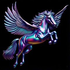 Силиконовый молд № 492 Пегас правый
