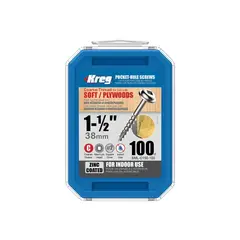 Шурупы с крупным шагом 1-1/2"-100 шт Kreg SML-C150-100-INT