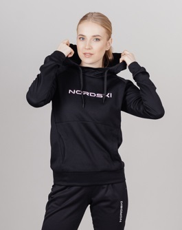Женская спортивная толстовка Nordski Kangaroo black