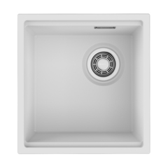 Omoikiri 4997339 кухонная мойка Yoru 42-U-WH Artgranit/белый фото