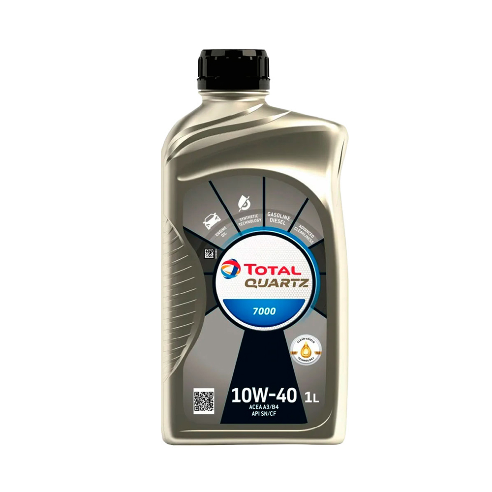 Моторное масло  TOTALENERGIES 7000 Quartz 10W40 полусинтетическое 1л