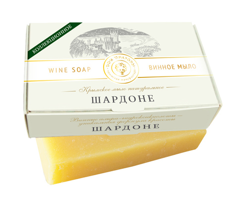 МДП Крымское натуральное мыло Винное ШАРДОНЕ, 100г