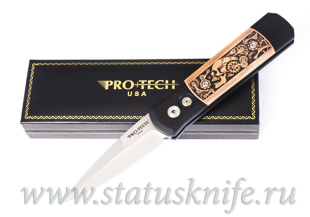 Нож Pro-Tech 7SP-4 Godson Steampunk