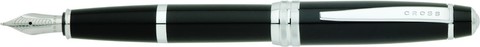 Ручка перьевая Cross Bailey, Black Lacquer CT, M (AT0456-7MS)