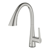 GROHE Zedra Touch 30219DC2 Смеситель для мойки сенсорный с выдвижным изливом