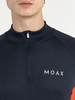 Мужская терморубашка с воротником Moax Race LS сине-красная - 4