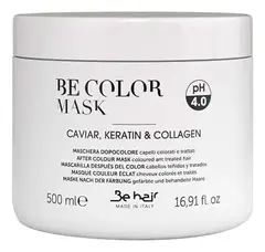 Be Hair Маска фиксатор цвета для окрашенных волос с кератином и коллагеном -Be Color After Color Mask ,500 мл