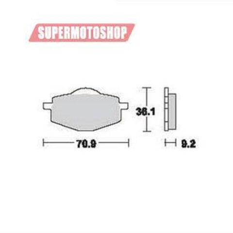 Тормозные колодки премиум класса AP RACING (BREMBO) AP-LMP175 ST