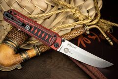 Складной Нож Whisper AUS-10Co SW Red