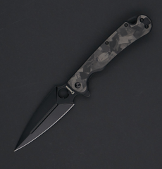 Фото Складной нож Daggerr Arrow Flipper Black, сталь D2, рукоять карбон
