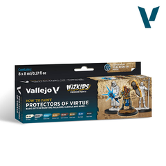 Wizkids premium set by vallejo: protectors of virtue