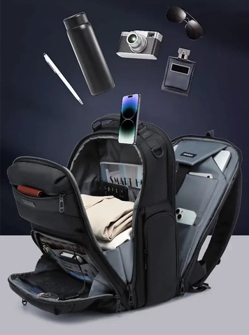 Картинка рюкзак городской Ozuko 9770S Blue - 9