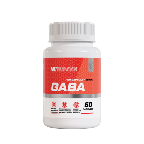 GABA / ГАБА, спортивное питание, бады витамины для сна, 700 мг, 60 капсул