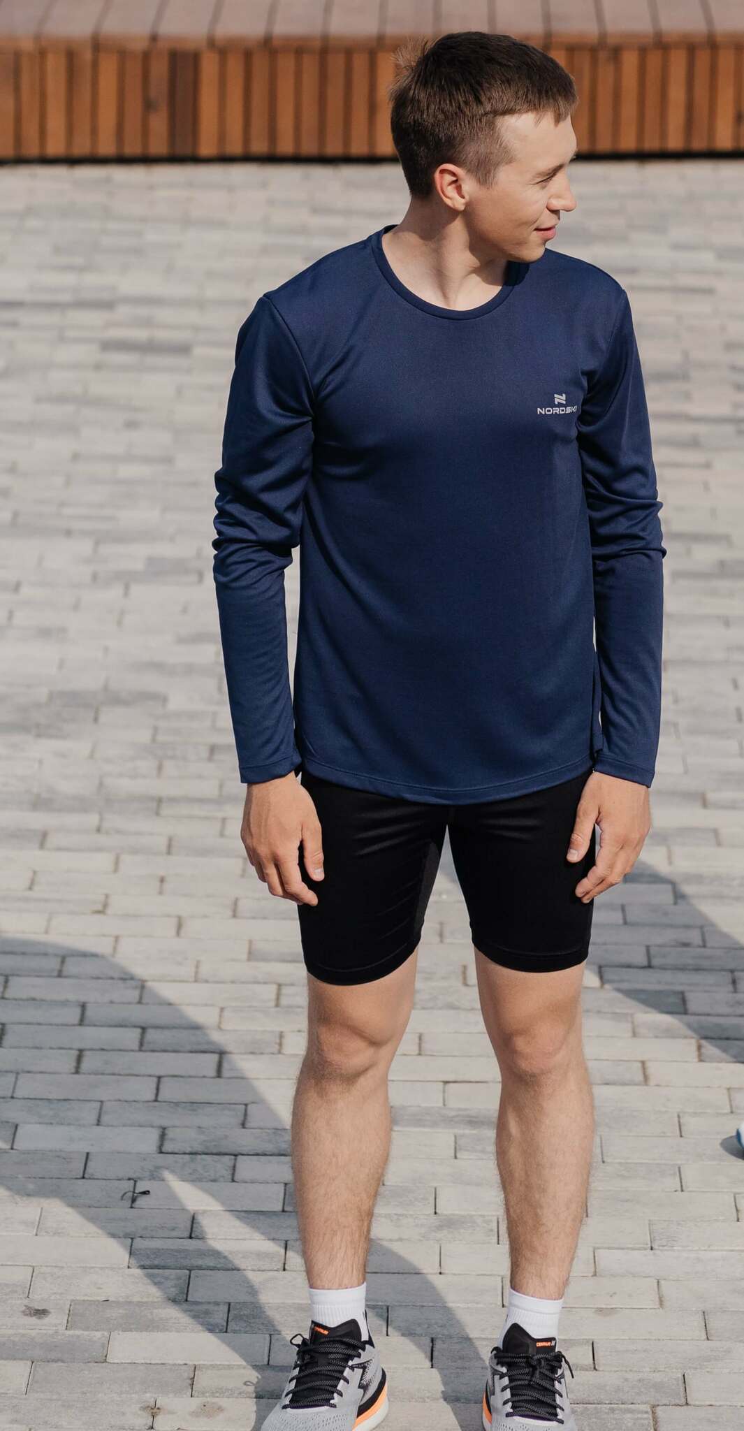 Мужские обтягивающие шорты Nordski Run black - 7
