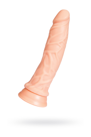 Реалистичный фаллоимитатор A-Toys by TOYFA Nill, TPE, телесный, 19 см