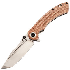 Фото Складной нож Kansept knives Pretatout, сталь 154СМ, SW, микарта