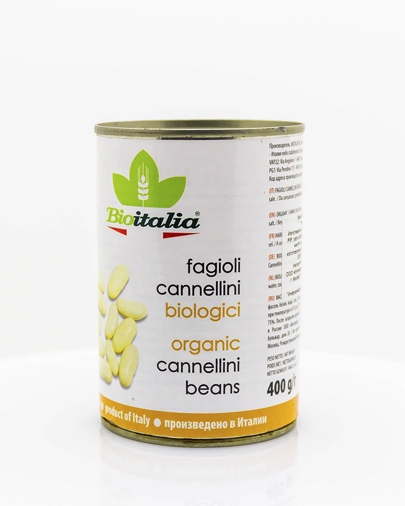 Фасоль Bioitalia Белая Консервированная 400 г