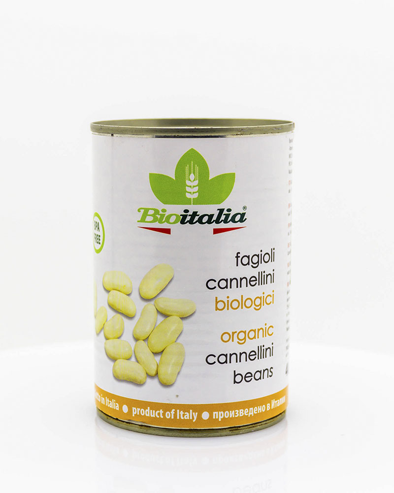 Фасоль Bioitalia Белая Консервированная 400 г