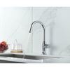 Lemark LM3073C Смеситель для кухни с подключением к фильтру питьевой воды, высота излива 21 см, длина 18 см, латунь/хром