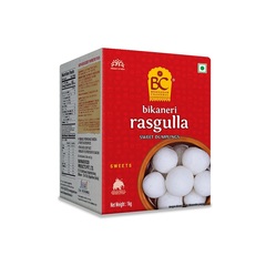 Сладость Bhikharam Chandmal Bikaneri Rasgulla Расгулла 1000 г