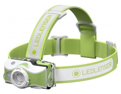 Фонарь налобный Led Lenser MH7 зеленый/белый , светодиодный, (500991)