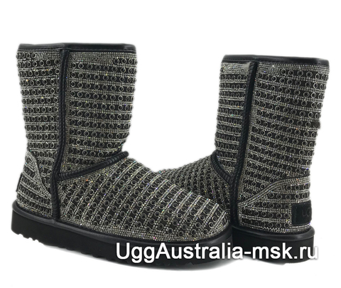 UGG Classic Short Pearl Black