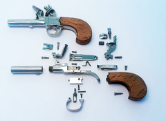 British flintlock pistol