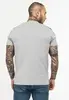 Футболка Lonsdale Brindister Marl Grey/Black/White