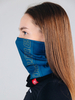 Гибридный флисовый бафф Noname Fleece Neckwarmer medium blue - 2