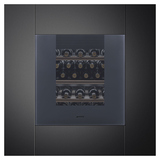 Винный шкаф SMEG CVI129G Neptune Grey серый / стекло