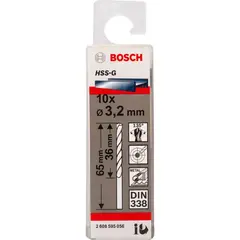 Сверло по металлу HSS-G 3,5 мм BOSCH 2608595058